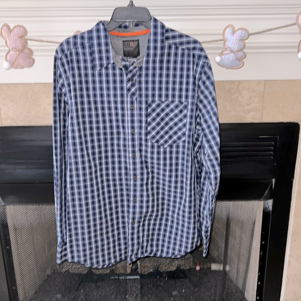 5.11 Tactical Plaid Shirt, L